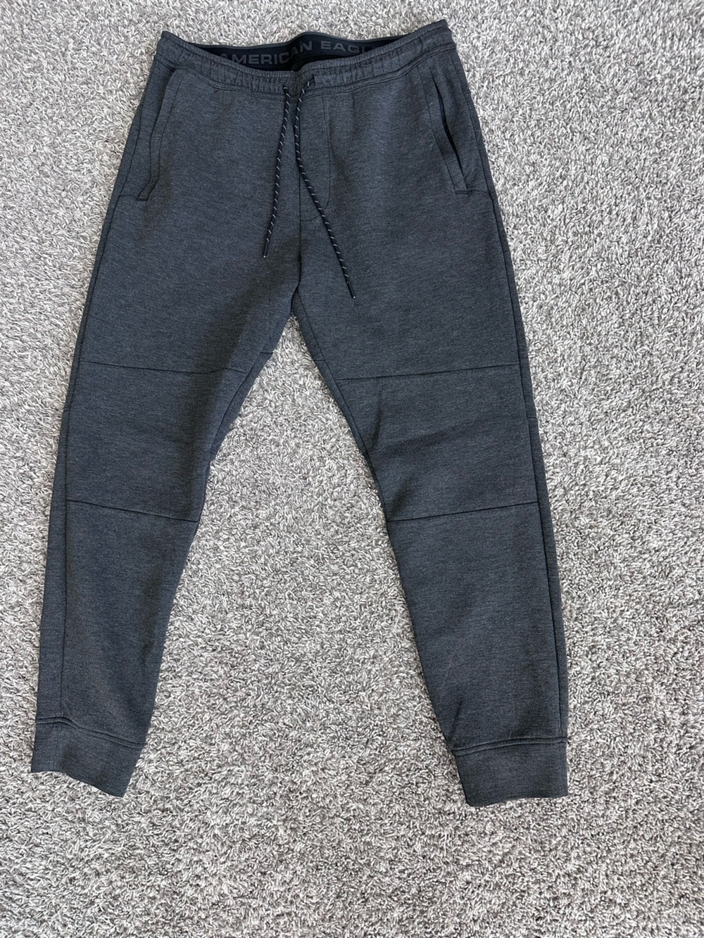 American Eagle Outfitters Dark Charcoal Jogger Pants